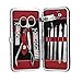 Manicure Pedicure Set, WoneNice 10 In 1 Stainless Steel Nail Clippers Travel Set with Leather Case