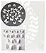 NYKKOLA White 24PCS 3D Butterfly Wall Stickers Decor Art Decorations 3 Size (1, White)