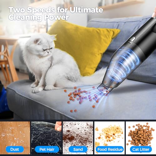 Handheld Vacuum Cordless - Car Vacuum Cleaner with 11000Pa Powerful Suction,1.2lbs Lightweight, photo 10