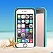 Waterproof iPhone 6/6s Case, EFFUN IP68 Certified Waterproof Underwater Cover Dirtproof Snowproof Shockproof Case with Cell Phone Holder, PH Test Paper, Stylus Pen and Floating Strap Aqua Blue