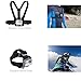 Deyard ZG-634 GoPro Accessories Kit Premium Set for GoPro Hero 5 Session Hero Session Hero 5 Black Hero 4 Sliver Black Fit Xiaomi SJ4000 SJ5000+Action Camera