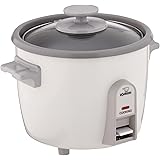 Zojirushi NHS-06 3-Cup (Uncooked) Rice Cooker, White (-WB)