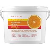 SMELLS BEGONE 1-Gallon Gel Odor Eliminator &ndash; High-Capacity, Long-Lasting Absorber for Large Basements, Garages, Workshops &amp; Commercial Areas &ndash; Remove Tough Odor with Essential Oils (Energizing Citrus)