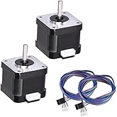 Nema17 Stepper Motor, a 4-Lead Nema 17 Motor with 1m Cable 42BYGH 38MM 1.5A (17HS4401S) - Perfect for CNC, XYZ 3D Printing (P