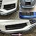 ByLucky- Special Universal Rubber Carbon Fiber Bumper Front Lip;Suitable for Side Skirt Lip Separator! Front Bumper Lip Spoilers,100% Waterproof and Durable(2.5m,Black)