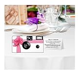 5 Pack Beautiful Pink Ribbon Disposable