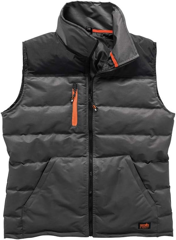 Scruffs Worker Body Warmer Charcoal, black, M (T54599)