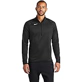 Nike Men's Therma LS 1/4-ZIP TOP Pullover (Black, Small)