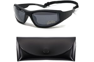 TERAISE Motorcycle Riding Glasses Safety Ski Goggles Adjustable Sunglasses