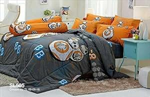Amazon.com: Star Wars BB-8 Official Licensed Bed Sheet Set ...