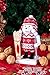 Clever Creations Skiing Polar Bear 7 Inch Traditional Wooden Nutcracker, Festive Christmas Décor for Shelves and Tables