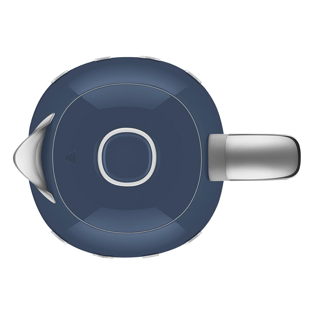 SMEG 50's Retro Style Electric Water Kettle with Automatic Shutoff, Removable Base, and Water Indicator, KLF03NBUS, Navy Blue - Image 3