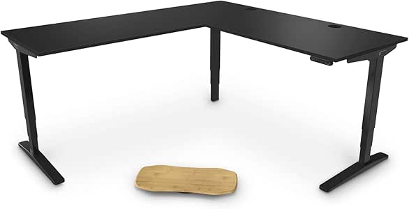 uplift desk v2 black greenguard laminate desktop standing desk