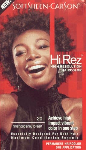 Hi Rez High Resolution Hair Color - Style 20 - Mahogany Blast Kit (Pack of 2)