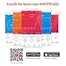 (Updated Version) Fitness Tracker,Letufit Fitness Tracker with Heart Rate Monitor Wearable Smart Band