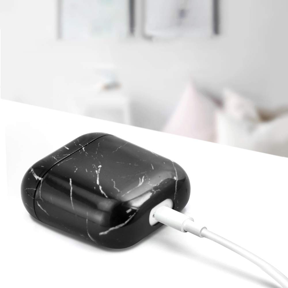 Newseego Custodia Compatible con AirPods 1\u00262 Cover in PC Protettiva per  AirPods 2\u00261 Generazione Marmo Cover per Custodia AirPods Bianca Ricevitori  e amplificatori AV urban-earth.co.uk