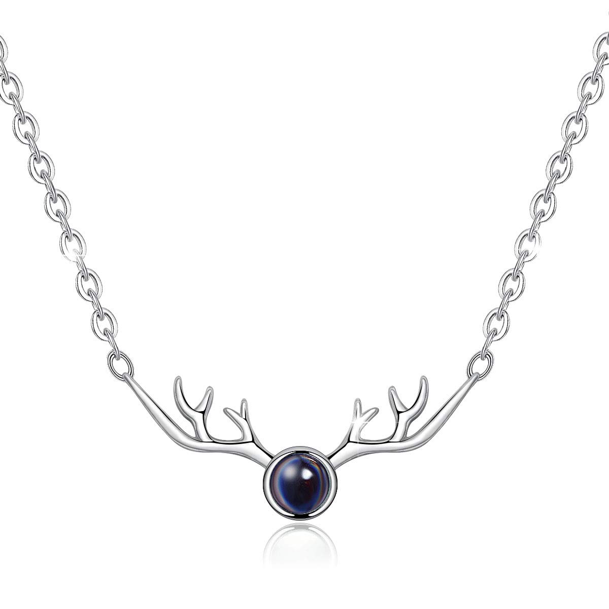 Projection Pendant Necklace, Chain 