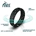 COOLOO 10 Pack Silicone Wedding Ring for Women, Premium Wedding Bands Thin and Stackable Durable Comfortable Rubber Rings, Black White Pink Silver