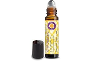 Deve Herbes Citronella Essential Oil Pre Diluted Ready to Use Roll-on Blend 10ml (0.33 oz)