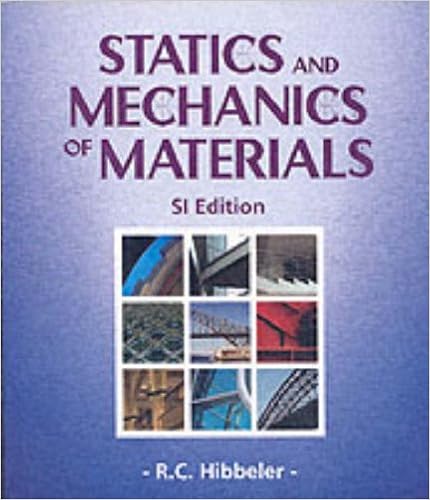 Statics And Mechanics Of Materials Hibbeler