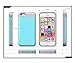 iPhone SE Case, TORU [iPhone SE Wallet Case Pattern Circle] Protective Slim Fit Dual Layer Hidden Credit Card Holder ID Slot Card Case with Mirror for iPhone SE / iPhone 5S / iPhone 5 - Circle Geo