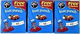 4C Totally Light 2 Go Fruit Punch, Sugar Free, 24 Count Boxes (Pack of 3)