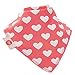 Zippy Fun Baby and Toddler Bandana Bib - Absorbent 100% Cotton Front Drool Bibs with Adjustable Snaps (4 Pack Gift Set) Girls Dandy Patterns