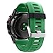 Band for Garmin Fenix 3 / Fenix 3 HR, Soft Silicone Wristband Replacement Watch Band for Garmin Fenix 3 / Fenix 3 HR Smart Watch (Army Green)
