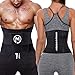 MERMAID'S MYSTERY Waist Trimmer for Women and Men - Sweat Bands for Stomach - Sweat Belt for High-Intensity Training Workouts