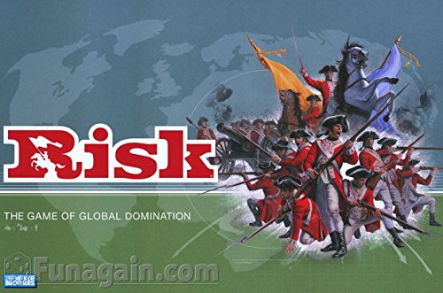 Risk 1998 Board Game With Army shaped Pieces by Parker Brothers