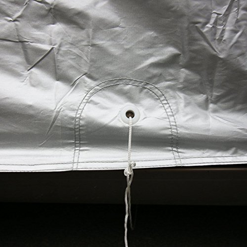Copap Car Covers Nylon Universal Sedan Full Cover Size XL Fits up to 190 inches Wear Resistant, UV & Dust Proof - Thumbnail 5