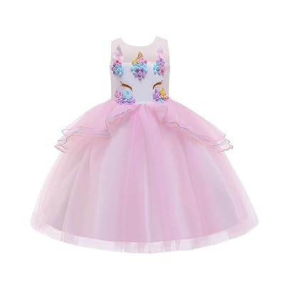 Unicorn Princess Dresses Costume for Girls Halloween Zambia | Ubuy