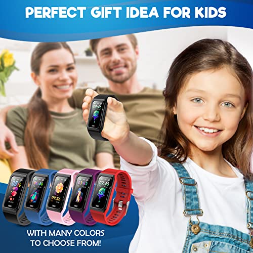 Inspiratek Kids Fitness Tracker for Girls and Boys (Age 516
