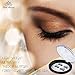 Faith Beauty Dual Magnetic Eyelashes Ultra Thin 0.25 mm 3D Fiber Reusable Best Fake Lashes For Women Makeup Natural Look (4pcs)