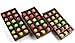 Gifty World Gourmet Marzipan 54-Piece Assorted Fruit Box Holiday Gift Tray