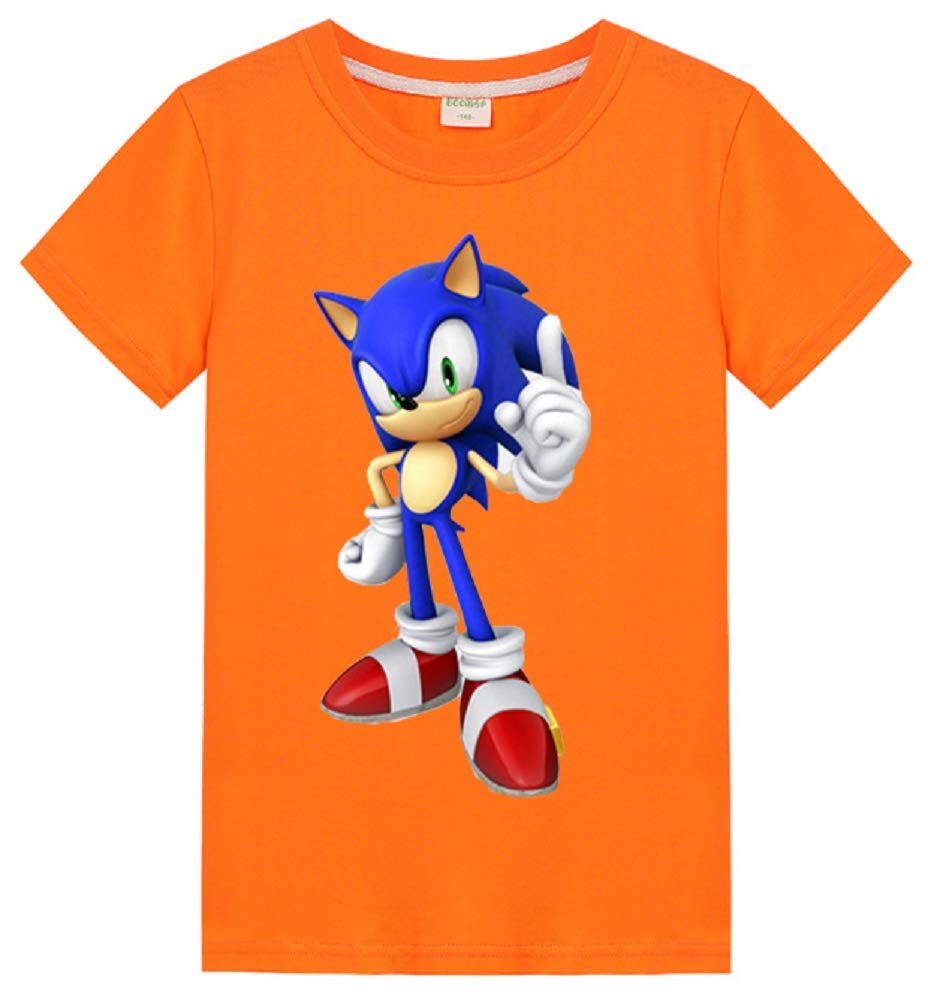 Indepence Life 's 100 Cool Sonic The Hedgehog Style Girls Short Sleeve Cartoon Tee T Shirt