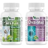 America Medic &amp; Science OVA-Max Prenatal Vitamins for Women (120 Capsules) and WFS Plus Fertility Supplements for Women (90 Capsules)