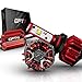 OPT7 FluxBeam H10 LED Headlight Kit w/Clear ARC-LENS Beam Bulbs - 130W 11,000Lm 6K Cool White CREE - 2 Yr Warranty