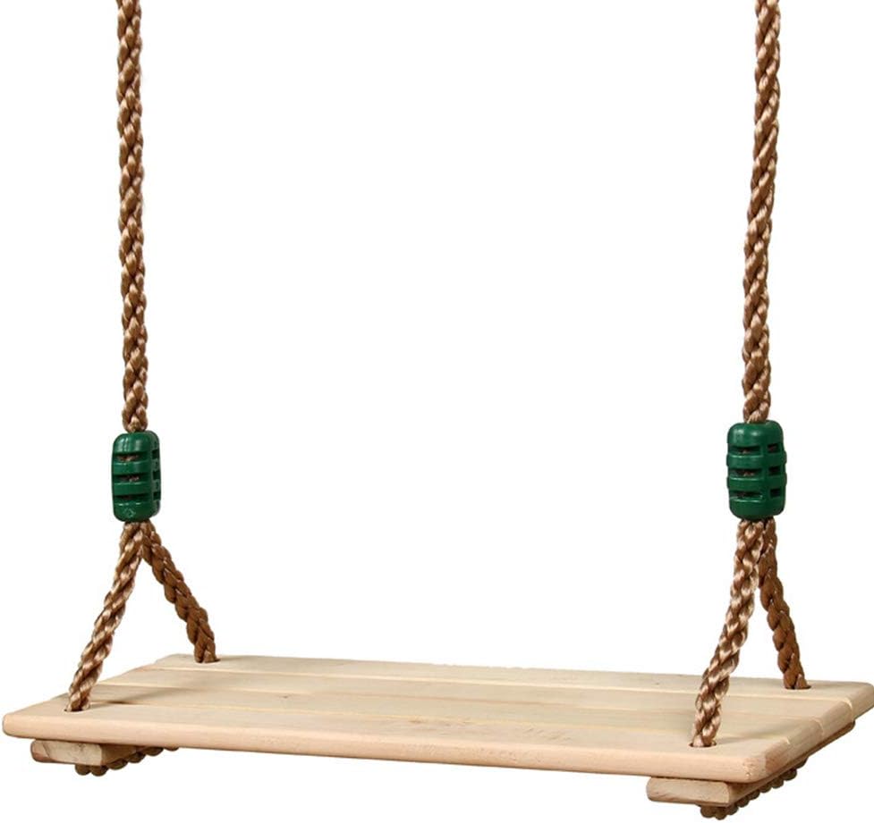 Spachy Altalena in legno da appendere all'albero, per adulti e