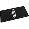 Eurosport Daytona, Inc. Logo On Carbon Stainless Steel License Plate for Lincoln