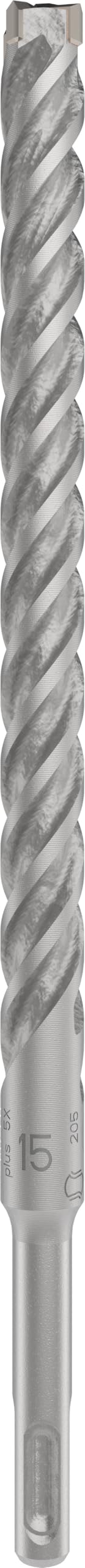 Bosch 1x PRO SDS plus-5X Hammer Drill Bit (for Reinforced concrete, Concrete, Ø 15,00 mm, Professional Accessory Rotary Hammer Drill)