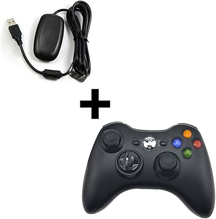 Xbox 360 Controller Xbox 360 Receiver Wireless Gamepad Joysticks Fernbedienung Controller Adapter Fur Microsoft Xbox 360 Konsole Pc Windows 7 8 Xp Controllor Empfanger Amazon De Computer Zubehor