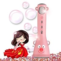 TOSING Wireless Karaoke Microphone for Kids, Best Birthday Gifts and Toys Age 4 5 6 7 8 9 Year Old Girls,Bluetooth Handheld Karaoke Machine for Home, Party, Best Christmas Gifts and Girls Presents
