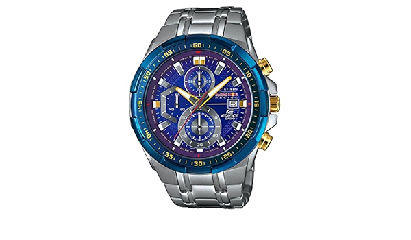 relogio masculino edifice red bull dourado oem ef550rb casio
