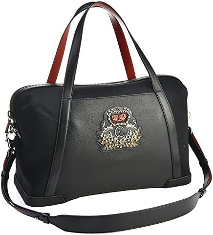 Amazon Christian Louboutin クリスチャン ルブタン バッグ メンズ Bagdamon 2wayボストンバッグ ブラック 0021 Bk01 並行輸入品 ボストンバッグ