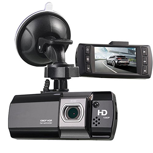 UNITOPSCI Car Dash Cam Dashboard Camera Recorder 2.7 inch Dash Cam with G-Sensor 170° Angle , Night Version , 