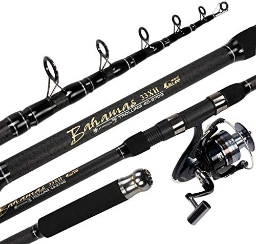 Fishing Rod MAZHONG Travel Portable Telescopic and Reel Combination Kit -2.7m, 3.0m, 3.3m, 3.6m, 3.9m, 4.2m, 4.5m