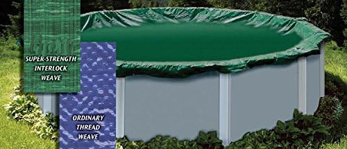 15'/16' Round Above Ground Pool Winter Cover - 12 yr