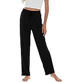 WiWi Pajama Pants for Women Viscose from Bamboo Super Soft Wide Leg Cooling Sweatpants Drawstring Bottoms Sleep Pj Pant S-XXL