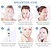 [Upgraded] Blackhead Remover, Meiyou USB Rechargeable Comedo Suction Extractor with LED Display, Facial Vacuum Pore Acne Cleaner, Blue